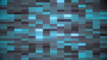 Abstract background of intersecting rectangles made up of dots, in shades of light blue. video