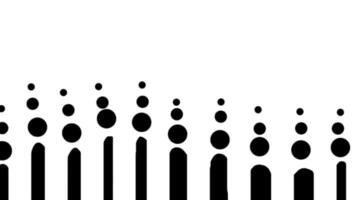 White fluid transitions loop animation video