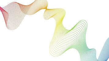 Abstract backdrop with wave gradient lines vector