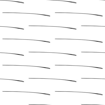 Seamless pattern with black pencil brushstrokes