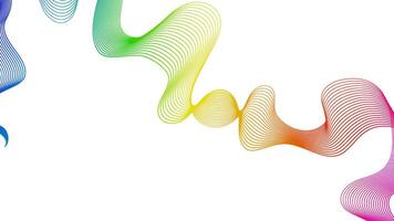 Abstract backdrop with wave gradient lines vector