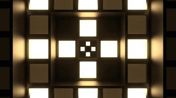 Light Yellow Strobe Lights System Background VJ Loop in 4K video