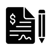 Get this amazing flat icon of invoice that is now easy to use vector
