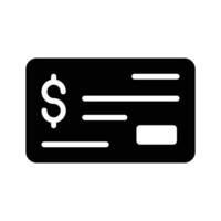 Secure payments and simplifies your transactions with our bank cheque icon vector