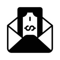 Receive your salary securely with the envelope icon, ensuring timely payments vector