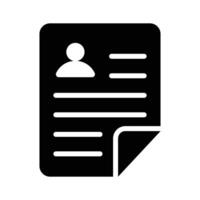 Submit your candidate application that shows in this icon for new opportunities and career growth vector