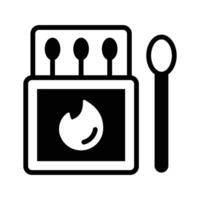 Light up your designs with our retro Matchbox Icon vector