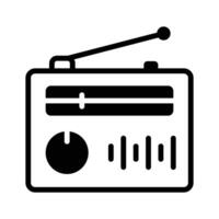 Tune into nostalgia with our Radio Icon Perfect for vintageinspired designs and retro vibes. vector