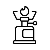 Ignite your experiments with our precise Bunsen Burner Icon vector
