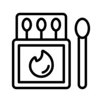 Light up your designs with our retro Matchbox Icon vector