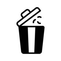 Keep it clean with our visually perfect Dustbin Icon vector