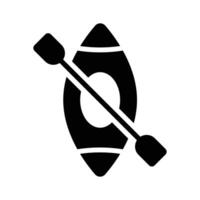 Paddle into adventure with our awesome canoe icon vector