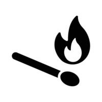 Add a spark of creativity and illuminate your design with our matchstick icon vector