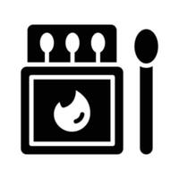 Light up your designs with our retro Matchbox Icon vector