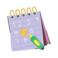 Get your hands on this sketchy sticker of calendar vector