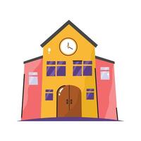 Have a look at this sketchy design sticker of building vector