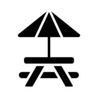 Enjoy yourself with this Picnic Table Icon that is really easy to download vector