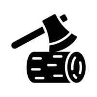 Raise awareness with our Deforestation Icon, Essential for environmental campaigns and conservation efforts. vector