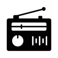 Tune into nostalgia with our Radio Icon Perfect for vintage-inspired designs and retro vibes. vector
