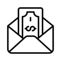 Receive your salary securely with the envelope icon, ensuring timely payments vector