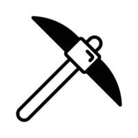 Unearth creativity with our Mining Pickaxe Icon vector