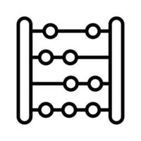 Abacus Use the abacus icon to simplify calculations and manage finances effortlessly. vector