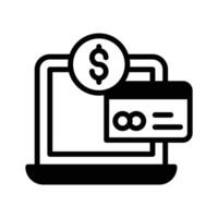Initiate to secure your online transactions with the click of a button for better convenience. vector