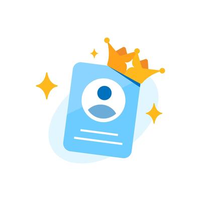 premium member concept illustration flat design. simple modern graphic element for ui, infographic, icon