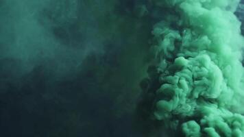 Dark Green Light Green Abstract Color and Style Background video