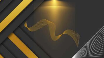 Black Modern Business Virtual Background video