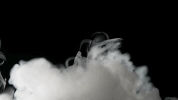 Black White Abstract Color and Style flame background video