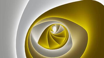 abstrato fractal redemoinho cor mudando desatado ciclo fundo 3d Renderização video