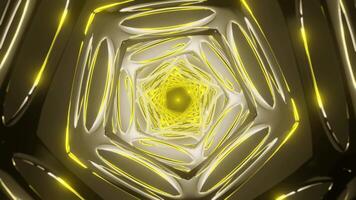 vj loop. abstract motion background tunnel. seamless 4k video