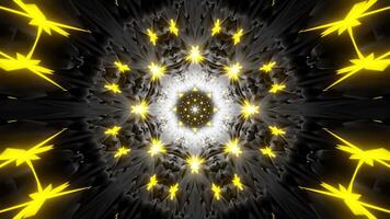 Colorful Abstract Background, color changing geometric seamless loop video