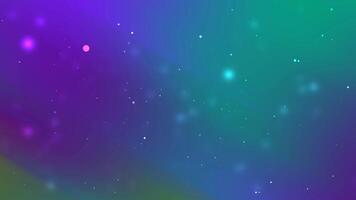 Background colorful space light gradient abstract particle video