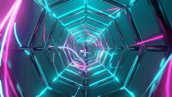 abstract electric tunnel seamless loop, background technology video