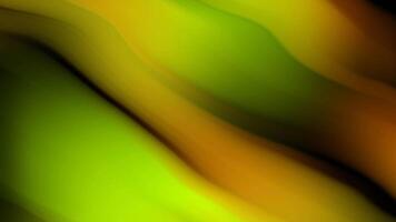Animated abstract moving loop gradient yellow and orange wavy pattern background video