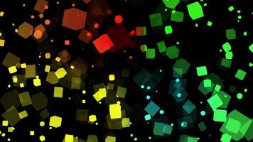 3d cube animation motion templet video