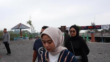 Kaliadem Bunker historic building on the slopes or foot of Mount Merapi photo