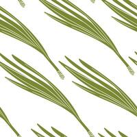 Simple Pine Needle Pattern vector