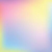 Holographic retro 80s, 90s futuristic cover. Abstract poster, flyer template. Mesh gradient shapes. Trendy minimal colorful branding design background. vector