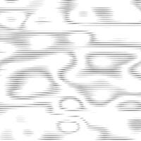 Intersecting lines the ripple effect striped. Wavy vibrant texture. Moire interference effect. Optical illusion art background. Monochrome pattern vector