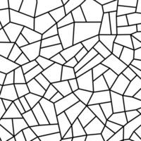 Craquelure for ceramic tile, linear pattern. Stylish texture with lines randomly. Grunge texture, consisting of fine cracks on the glazed surface. Grunge background vector