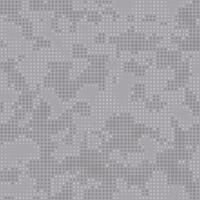 Digital light gray background. Halftone dots camouflage pattern for your design. Camo texture vector