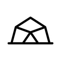 Tent Icon Symbol Design Illustration vector