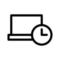 Working Hours Icon Symbol Design Illustration vector