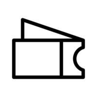 Ticket Icon Symbol Design Illustration vector