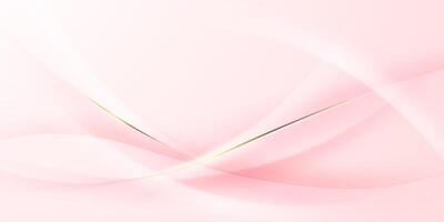 Abstract background design, modern pink and gold geometric element design. vector