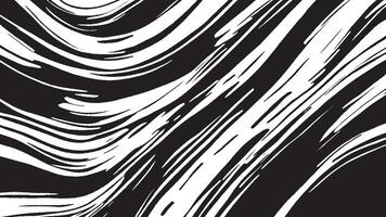 Abstract Black Brush Strokes Texture for Monochrome Background Overlays vector