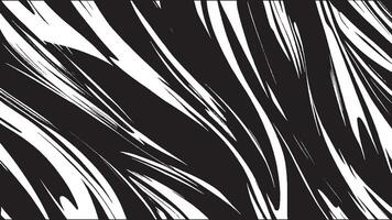 Black Brush Strokes on Monochrome Background for Overlay Texture Art vector